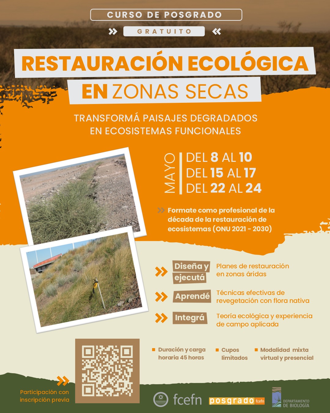 curso restauración ecológica